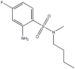 2-amino-N-butyl-4-fluoro-N-methylbenzene-1-sulfonamide|