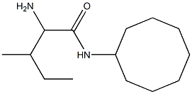 2-amino-N-cyclooctyl-3-methylpentanamide