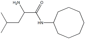 2-amino-N-cyclooctyl-4-methylpentanamide