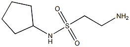 2-amino-N-cyclopentylethanesulfonamide