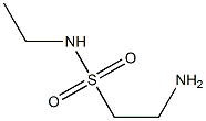 2-amino-N-ethylethanesulfonamide 结构式