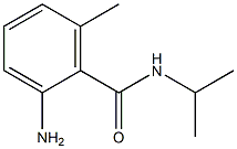 2-amino-N-isopropyl-6-methylbenzamide Structure