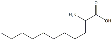 2-aminoundecanoic acid 化学構造式