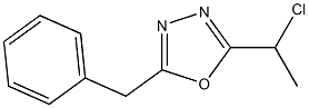 2-benzyl-5-(1-chloroethyl)-1,3,4-oxadiazole Struktur