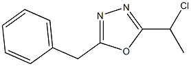 2-benzyl-5-(1-chloroethyl)-1,3,4-oxadiazole Structure