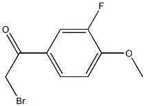 2-bromo-1-(3-fluoro-4-methoxyphenyl)ethan-1-one Structure