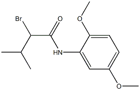 2-bromo-N-(2,5-dimethoxyphenyl)-3-methylbutanamide Structure