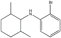 2-bromo-N-(2,6-dimethylcyclohexyl)aniline 化学構造式