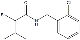 2-bromo-N-(2-chlorobenzyl)-3-methylbutanamide|