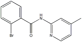 2-bromo-N-(4-methylpyridin-2-yl)benzamide|