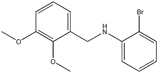 2-bromo-N-[(2,3-dimethoxyphenyl)methyl]aniline