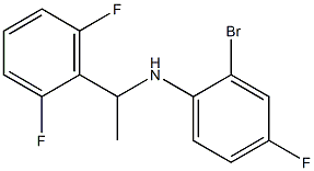 2-bromo-N-[1-(2,6-difluorophenyl)ethyl]-4-fluoroaniline