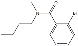 2-bromo-N-butyl-N-methylbenzamide Struktur