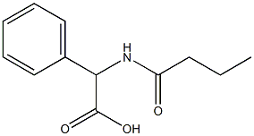 2-butanamido-2-phenylacetic acid,,结构式