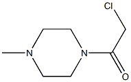 2-chloro-1-(4-methylpiperazin-1-yl)ethan-1-one 化学構造式