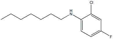 2-chloro-4-fluoro-N-heptylaniline