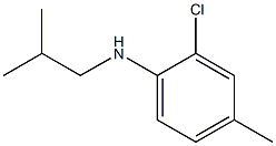  2-chloro-4-methyl-N-(2-methylpropyl)aniline