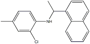 2-chloro-4-methyl-N-[1-(naphthalen-1-yl)ethyl]aniline|