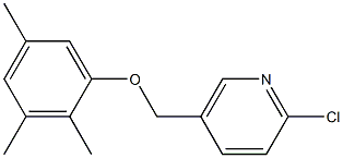2-chloro-5-(2,3,5-trimethylphenoxymethyl)pyridine Structure