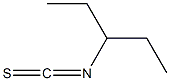 3-isothiocyanatopentane Struktur