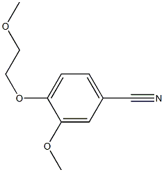 3-methoxy-4-(2-methoxyethoxy)benzonitrile|