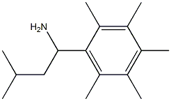 3-methyl-1-(2,3,4,5,6-pentamethylphenyl)butan-1-amine