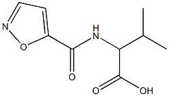 3-methyl-2-(1,2-oxazol-5-ylformamido)butanoic acid,,结构式