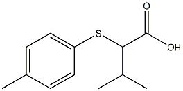 3-methyl-2-[(4-methylphenyl)sulfanyl]butanoic acid