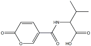  3-methyl-2-{[(2-oxo-2H-pyran-5-yl)carbonyl]amino}butanoic acid