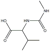 3-methyl-2-{[(methylamino)carbonyl]amino}butanoic acid