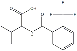  3-methyl-2-{[2-(trifluoromethyl)benzoyl]amino}butanoic acid