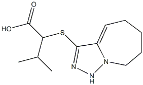 3-methyl-2-{5H,6H,7H,8H,9H-[1,2,4]triazolo[3,4-a]azepin-3-ylsulfanyl}butanoic acid