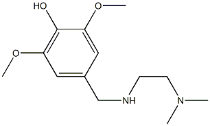  4-({[2-(dimethylamino)ethyl]amino}methyl)-2,6-dimethoxyphenol