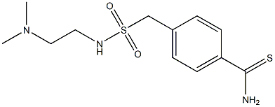 4-({[2-(dimethylamino)ethyl]sulfamoyl}methyl)benzene-1-carbothioamide
