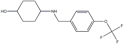4-({[4-(trifluoromethoxy)phenyl]methyl}amino)cyclohexan-1-ol