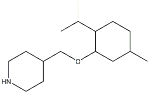 4-({[5-methyl-2-(propan-2-yl)cyclohexyl]oxy}methyl)piperidine