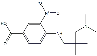 4-({2-[(dimethylamino)methyl]-2-methylpropyl}amino)-3-nitrobenzoic acid