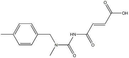  4-({methyl[(4-methylphenyl)methyl]carbamoyl}amino)-4-oxobut-2-enoic acid