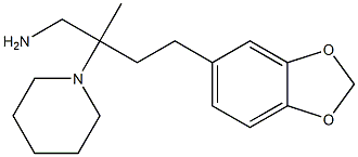 4-(1,3-benzodioxol-5-yl)-2-methyl-2-piperidin-1-ylbutan-1-amine