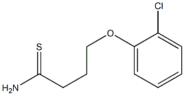 4-(2-chlorophenoxy)butanethioamide Structure