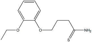 4-(2-ethoxyphenoxy)butanethioamide Structure