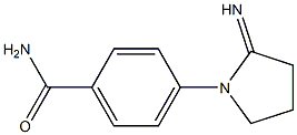  4-(2-iminopyrrolidin-1-yl)benzamide