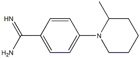  4-(2-methylpiperidin-1-yl)benzene-1-carboximidamide