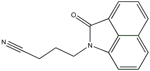 4-(2-oxobenzo[cd]indol-1(2H)-yl)butanenitrile Structure