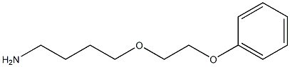 4-(2-phenoxyethoxy)butan-1-amine 结构式