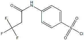 4-(3,3,3-trifluoropropanamido)benzene-1-sulfonyl chloride