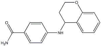  4-(3,4-dihydro-2H-1-benzopyran-4-ylamino)benzamide