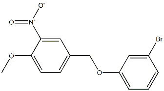 4-(3-bromophenoxymethyl)-1-methoxy-2-nitrobenzene|