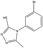 4-(3-bromophenyl)-5-methyl-4H-1,2,4-triazole-3-thiol
