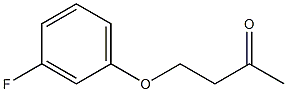 4-(3-fluorophenoxy)butan-2-one Structure